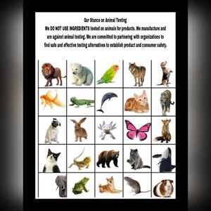 NATURAL & ORGANIC. ANTI- Animal testing. PREMIUM QUALITY INGREDIENTS